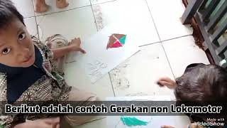 contoh-contoh Gerakan Lokomotor, non Lokomotor, dan Manipulatif anak PAUD. by indras