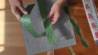 Easy Page Layout using Joy to the World laser borders and the decorative trimmer