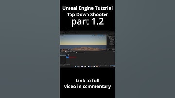 Unreal Engine 5 Top-Down Shooter Tutorial part 1.2