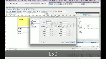 Dreamweaver tutorial help: How to build SSI server side include HTML5 CSS3 web pages