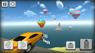 Mega Ramp Car Stunt Racing Impossible Track 3d screenshot 1
