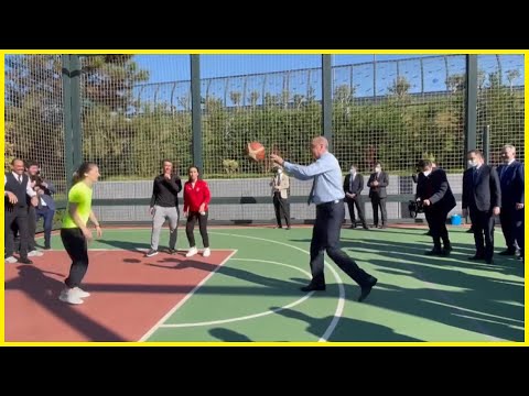 Cumhurbaşkanı Erdoğan Basketbol