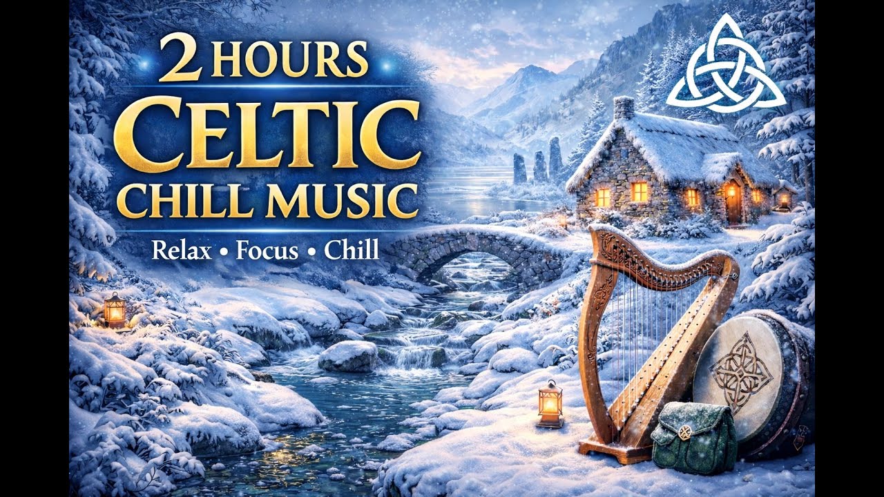Celtic Winter Chill | 2 Hours of ambient celtic music ❄️