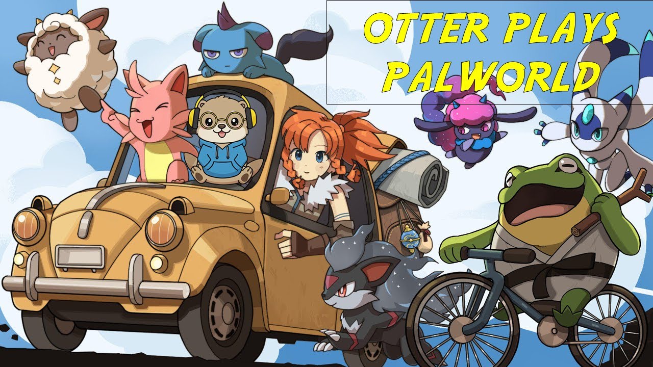 Otter Plays Palworld With 