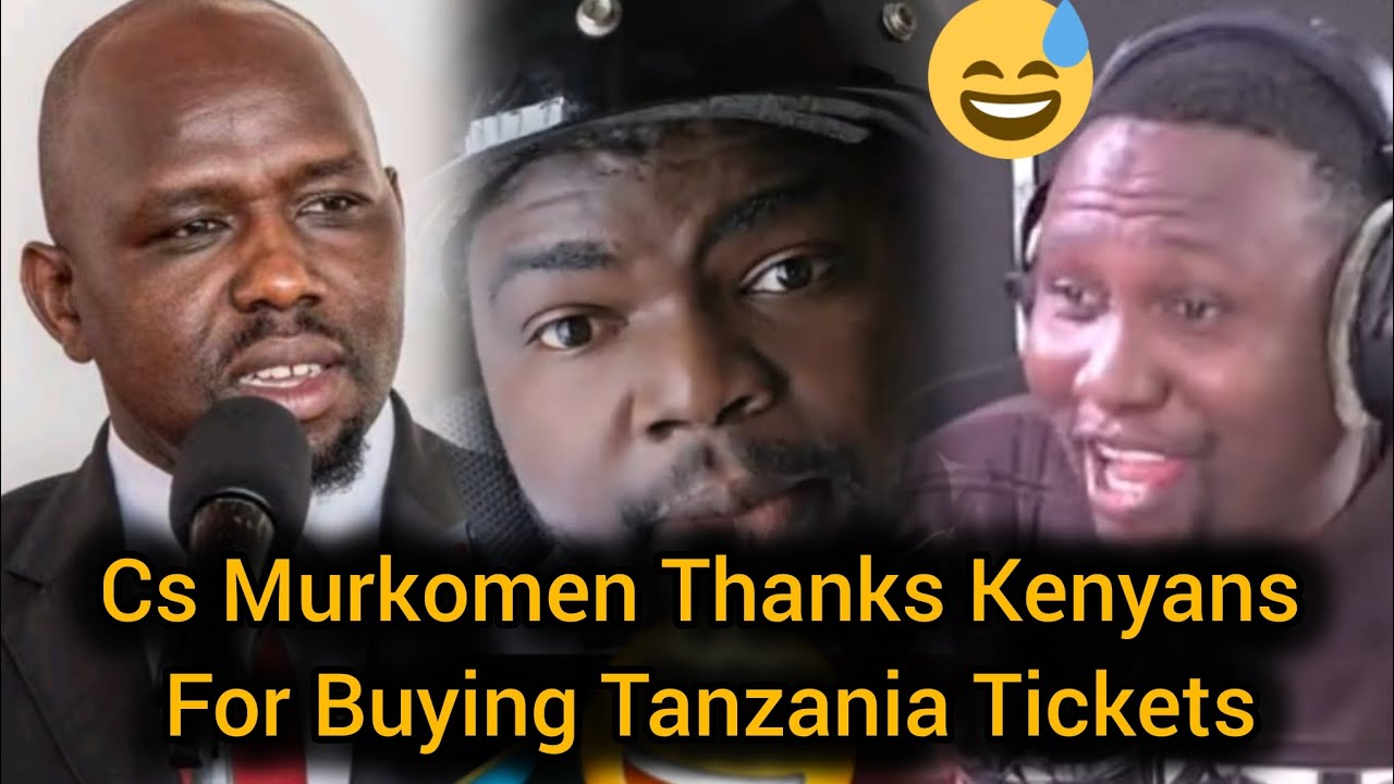 CS MURKOMEN CONGRATULATES EVERYONE WHO BOUGHT TANZANIA FOOTBALL TICKETS WITH OTHER CONTENT CREATORS 