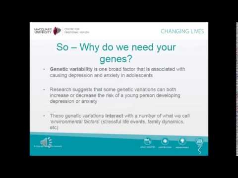 The role of genetics in anxiety and depression