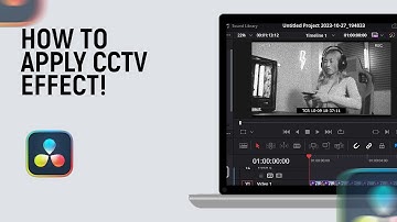 How to Apply CCTV Effect in Davinci Resolve [easy]