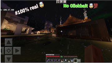 New renderdragon shader for minecraft pe ( soft light , wawing water , shadow , rain reflection )