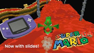 スーパーマリオ64』をGBA移植しようとしたファン、「移植は無理なので