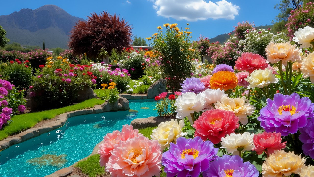 Потрясающие сады в стиле загородного дома и тихие веранды с расслабляющей музыкой 🌱 Идеи сказочно...