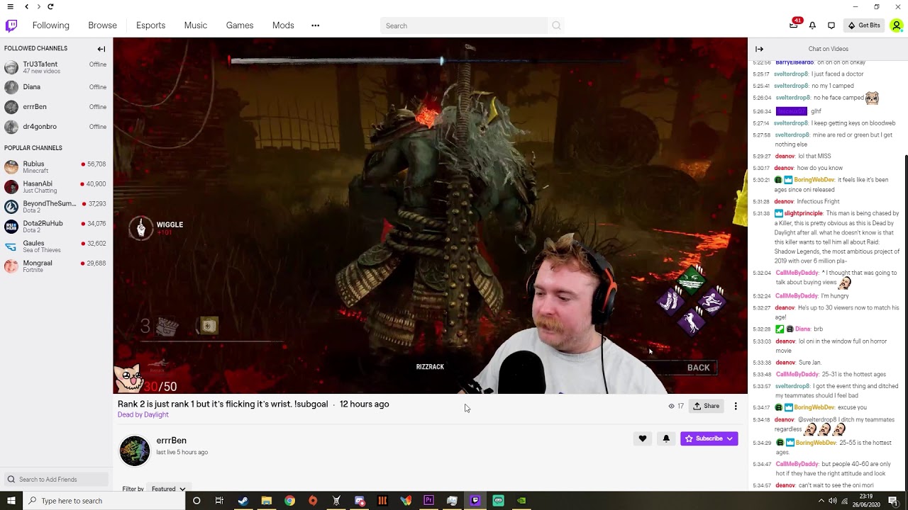 Dead by daylight, ranking needs to be fixed asap!!! (rant) - YouTube