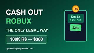 How to Cash Out Robux Into Real Money (DevEx Step-by-Step)