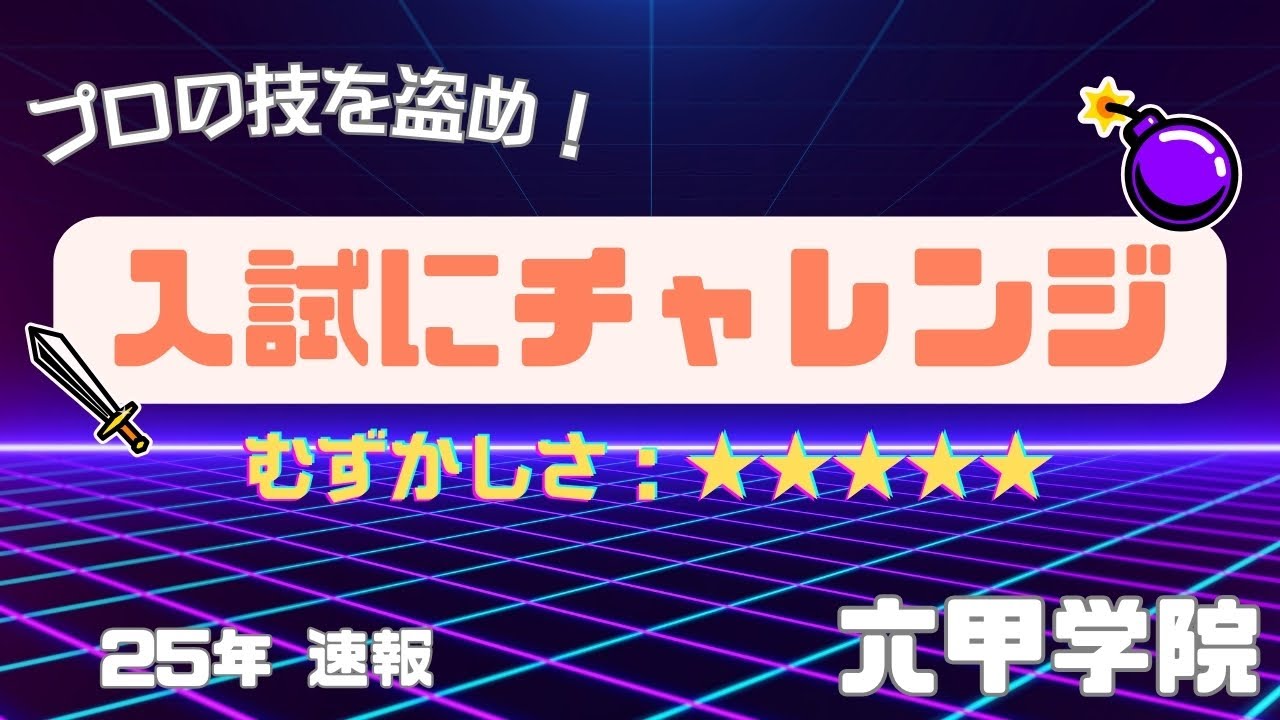 六甲中学校 2013年度受験用 赤本1018 (中学校別入試対策シリーズ) 甲陽学院中学校、六甲学院中学校、過去問 2025年版 六甲学院