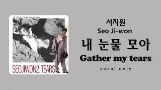 서지원 Seo Ji-Won - 내 눈물 모아 Gather My Tears - Vocal Only Acapella