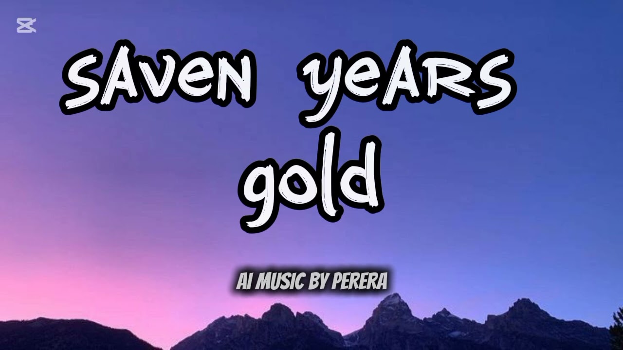 Saven years gold (English) new trending 