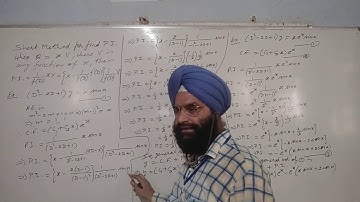 Short method for finding P.I. when Q=xV