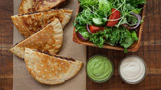 Black Bean Pita Sandwich 🥙 Quick & Easy Vegan Sandwich Recipe using Pita Bread (Delicious!)