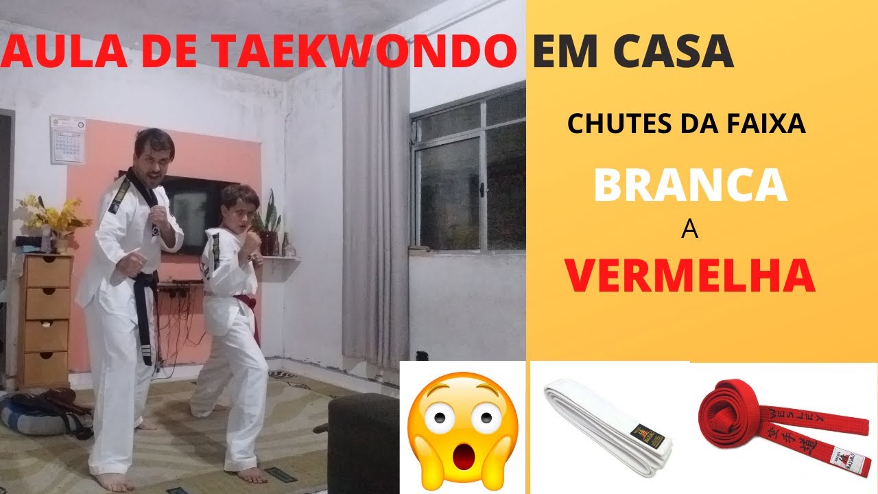 CHUTES DO TAEKWONDO para EXAME DE FAIXA. todos os chutes do TAEKWONDO
