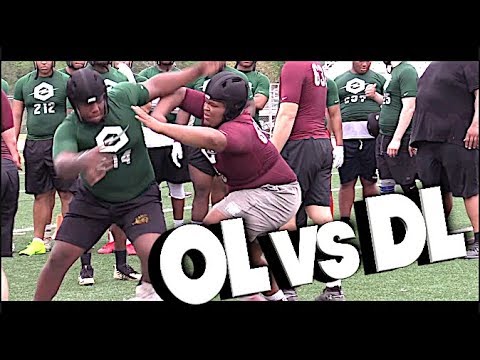 1-ON-1 🔥🔥 OL vs DL | The Opening Regionals ( New Orleans, LA) ACTION PACKED Highlight Mix