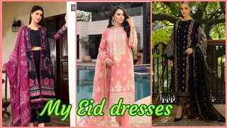 My Eid dresses || sapphire luxury lawn, limelight lawn and binilyas maya collection|| nagina buckets