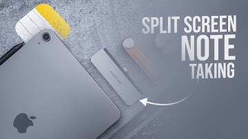 How to Split Screen on iPad to Read and Take Notes (tutorial)