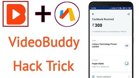 Videobuddy Refer Hack || Videobuddy Wallet Hack || Videobuddy Refer Script