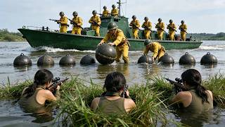 浮在水面的葫蘆竟是致命水雷，日軍一靠近必死無疑 ⚔️ 抗日| 擂台| Kung Fu | MMA