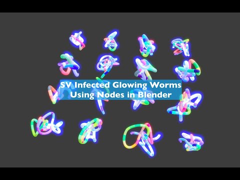 LIVENODING Infected Glow Worms Using SV Nodes