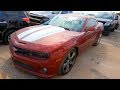 Copart Walk Around 10-17-19 Chevy Camaro SS