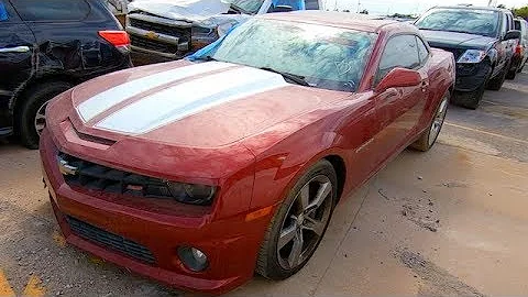 Copart Walk Around 10-17-19 Chevy Camaro SS