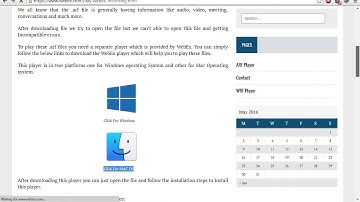 Ho w to download and Install Arf player For Free