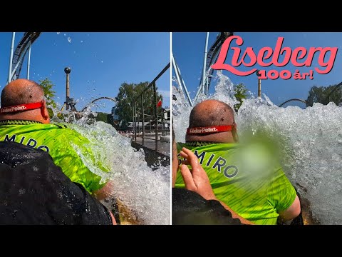 We Got SOAKED On Liseberg's Log Flume! | On-Ride POV 4K