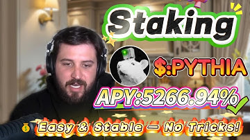 ⚡ Solana PYTHIA staking tutorial revealed — earn 5266.94% APY easily, tested with zero risk!