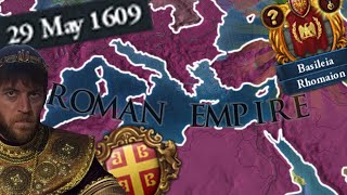 I restored the ROMAN EMPIRE as BYZANTIUM in the new EU4 DLC