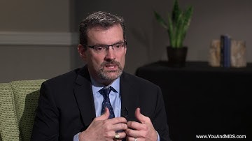 What is the prognosis for MDS-related anemia? How is prognosis determined?