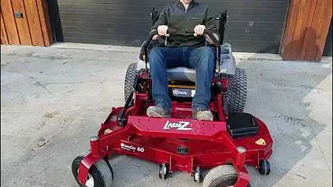 Exmark Lazer Z, Zero Turn Lawn Mower Inspection Video!