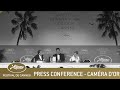 LAUREATS CAMERA D&#39;OR - PRESSE CONFERENCE - CANNES 2021 - EV