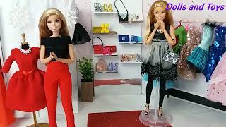 Barbie Goes Shopping - Buying New Clothes For @Barbie