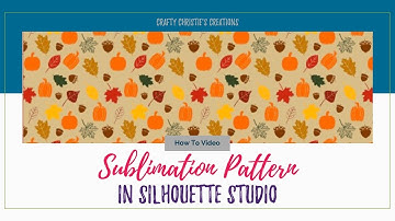 Design Time! Create a Seamless Fall Pattern in Silhouette Studio