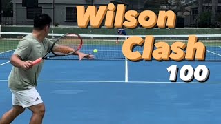 Effortless Hitting | Wilson Clash 100 v1.. Your thoughts??