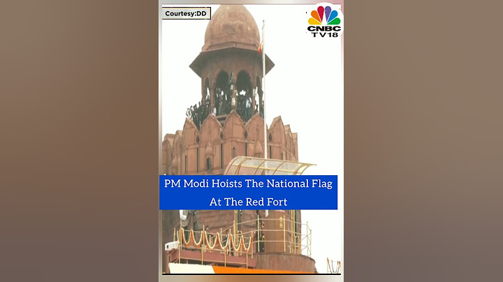 WATCH | PM Modi Hoists The National Flag At The Red Fort On 77th Independence Day 2023 | N18V
