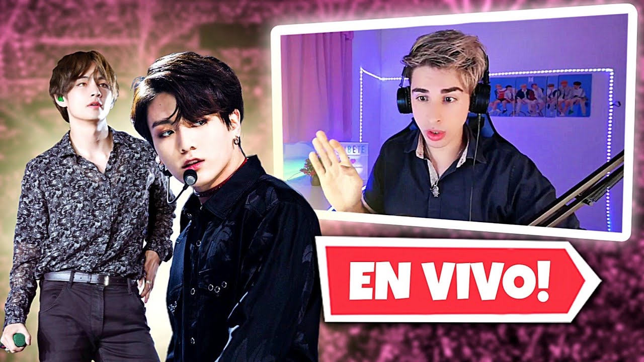 REACCIONO por PRIMERA VEZ a DIMPLE de BTS😱 en VIVO