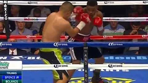 Errol Spence Jr vs Noe Bolanos 11 09 2014