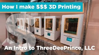 How I make money 3D printing and laser cutting - My home business