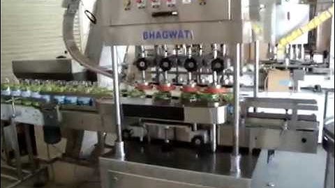 PET Jar Linear Capper Machine, Jar Capper machine, Jar Capping machine
