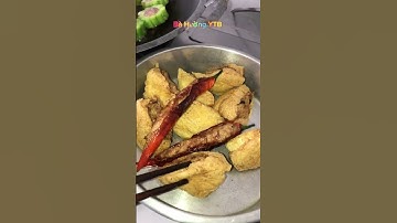 Chả cá thát lát dồn khổ qua cà ớt thơm ngon🌶 🍅 🍆 🥘😋