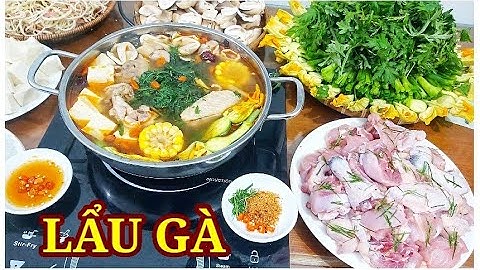 Cách nấu LẨU GÀ NGÃI CỨU đơn giản mà ngon  ăn ngày cuối tuần hay Tết rất sang và bổ dưỡng chống ngán