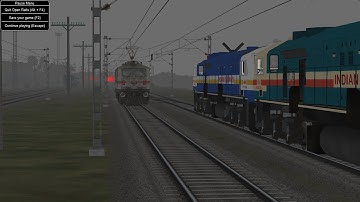 LOCO PILOT DUTY OF PALACE QUEEN  MUSURU HUMSAFAR SF EXPRESS || 19668 || LIVE MSTS || OPEN RAILS