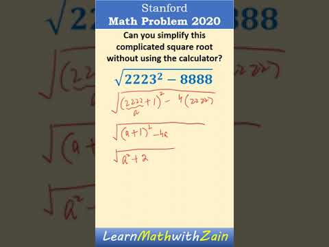 Stanford Math Problem