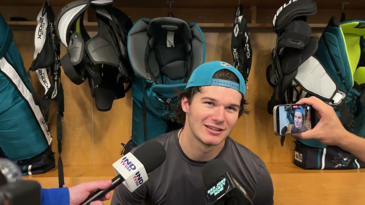Dickinson on Being Celebrini's Captain, Feeling "Free" | San Jose Sharks Practice (10.9.26)